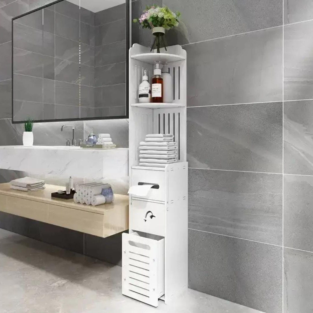 Organizador de Baño Multifuncional Premium 6 Compartimientos ✔